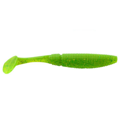 Виброхвост Mottomo Typhoon 8,5см Green Lime 10шт.