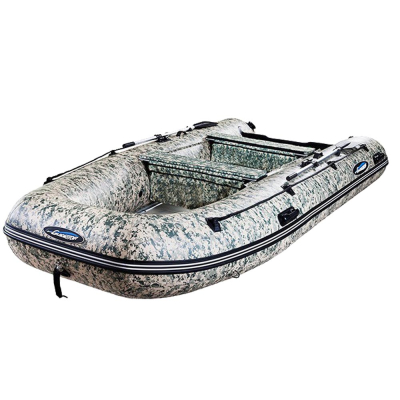Моторная лодка с жестким полом Gladiator HD 390 AL CAMO