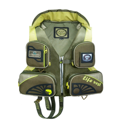 Жилет страховочный Aquatic ЖС-01X (цвет: хаки, размер 52-54)