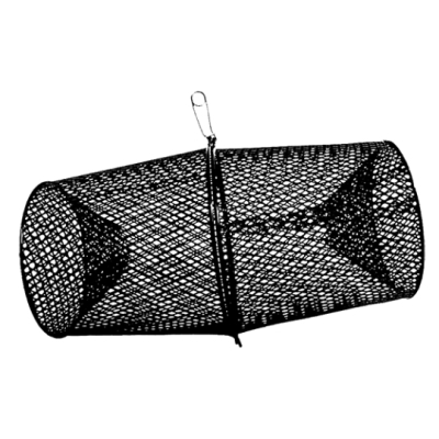 Раколовка Frabill Torpedo Crawfish Trap, черная, цилиндрическая, длина 42 см, диаметр 23 см. (#1272)