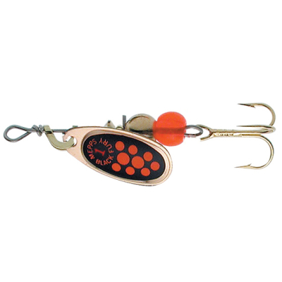 Блесна вращающаяся Mepps Black Fury ORANGE CU №1