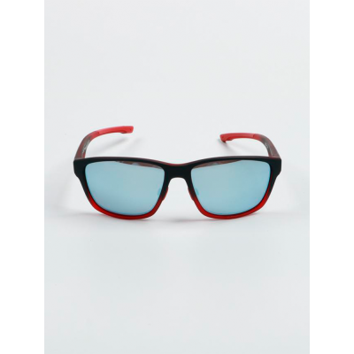 Очки поляризационные Extreme Fishing OBS-134, цвет оправы Матовый чернокрасный градиент, цвет линз Белый зеркальный