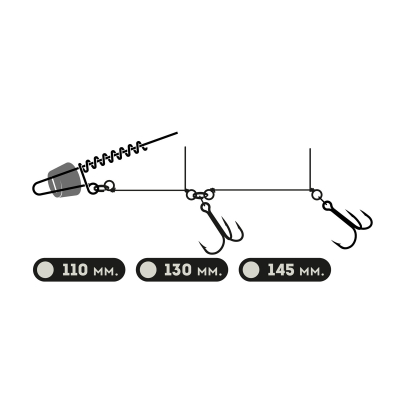Оснастка Xbaits X Stinger Regular 145 mm ST00-145