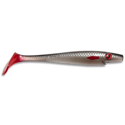 Приманка силиконовая Strike Pro XXL Pig Shad 23см 90гр Ghost Roach (Kanalgrattis Color) KG24