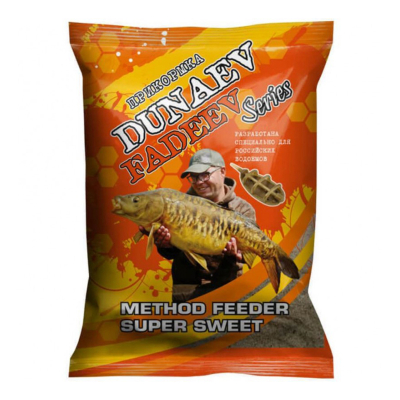 Прикормка "DUNAEV-FADEEV" 1кг Method Feeder Super Sweet