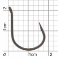 Крючок одинарный с защитой BKK PREDATOR W.G. Weedless (A-ES-8363) #1/0 (5шт)