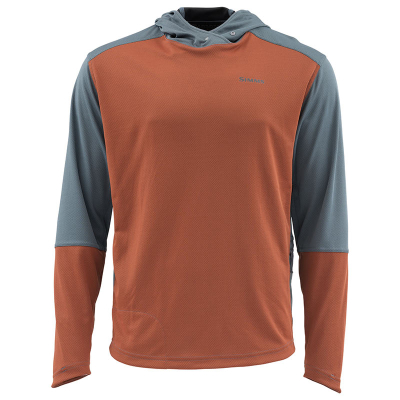 Термофутболка Simms SolarFlex Sport Hoody, Simms Orange, XXL