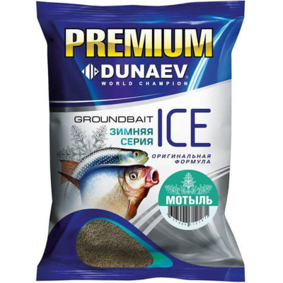 Прикормка "Dunaev iCE-Premium" 0.9кг Мотыль