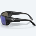 Очки поляризационные Costa Permit 580 GLS Matte Black/Blue Mirror, XLarge