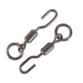 Вертлюг быстросъемный с кольцом Korda Spinner Ring Swivels XX №11 (KMW011)