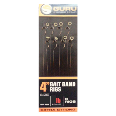 Поводок готовый Guru Bait Band Ready Rig GPW 4" 10см №14 GR010