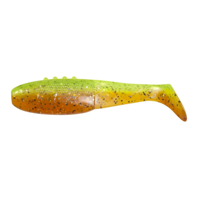 Риппер Dragon Reno Killer Pro 2,5"/6cm 20 шт. CARROT/CHARTREUSE black/silver glit.