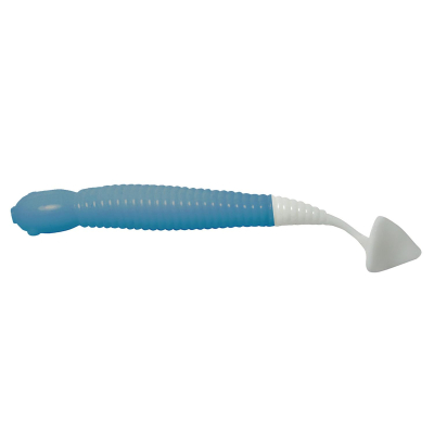 Мягкие приманки B Fish & Tackle PaddleTail 3.25" - Ice Blue Pearl Tail