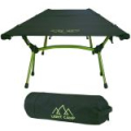 Раскладушка Light Camp Folding Cot цв. черный / зеленый