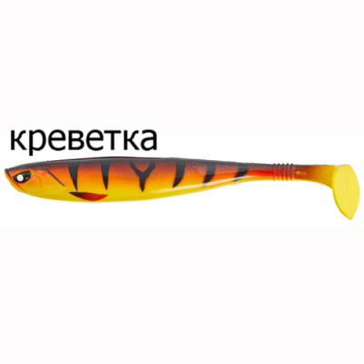 Виброхвосты Lucky John 3D Series Basara Soft Swim 3.5" цв. PG08 6шт.