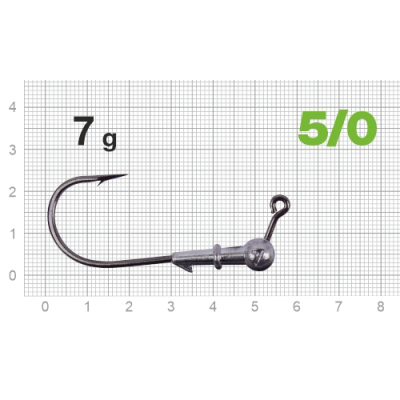 Джигер Nautilus Power 120 NP-1608 hook №5/0 7гр
