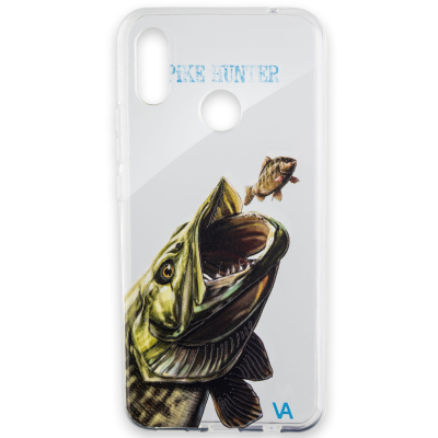 Чехол силиконовый Veduta Huawei P Smart Plus - Pike Hunter