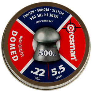 Пули пневматические Crosman Domed, 4,5 мм. (500 шт.) (12 в упаковке)