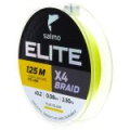 Леска плетёная Salmo Elite х4 Braid Fluo Yellow 125/010