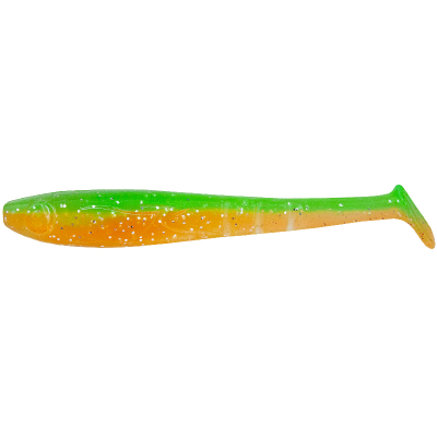 Силиконовая приманка Norstream Siddy 6" (4 шт.) цвет 02 Green-Orange
