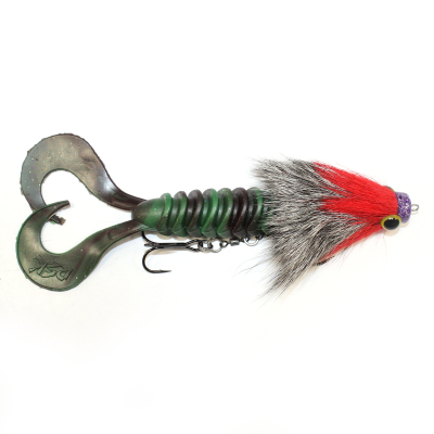 Приманка RSK Fishing MAUS L (диаметр головы 18,5 mm) 21см 65гр тело цвет 041 красно-серая голова