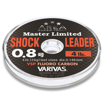 Леска флюорокарбоновая Varivas Super Trout Area MLD Shock Leader VSP Fluoro 30m 0.8 4LB
