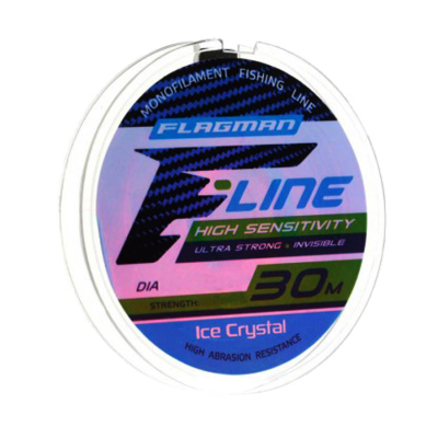 Леска Flagman F-Line Ice Crystal 30м 0.08мм