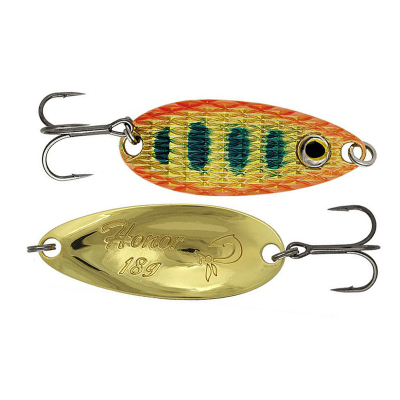 Блесна колеблющаяся LureMax Honor 54мм 18гр цв. 26, White eye