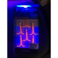 Тройник BKK Fangs BT-621 UVO черный никель с оранжевым UV покрытием № 3/0 5шт