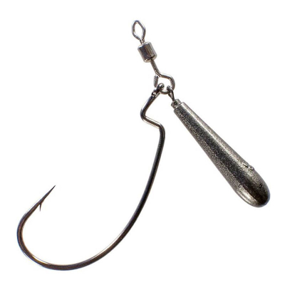 Крючок офсетный с грузилом Decoy Worm 217 № 2 (3.5гр)