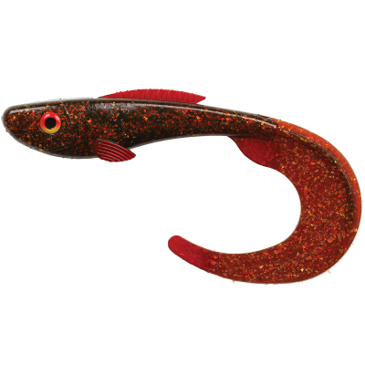 Силиконовая приманка Abu Garcia Beast Curl Tail 170mm цв. Lava Motoroil
