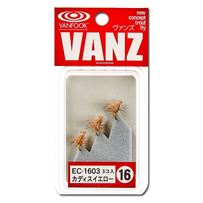 Набор Vanfook EIL Hair Caddis 1603 yellow