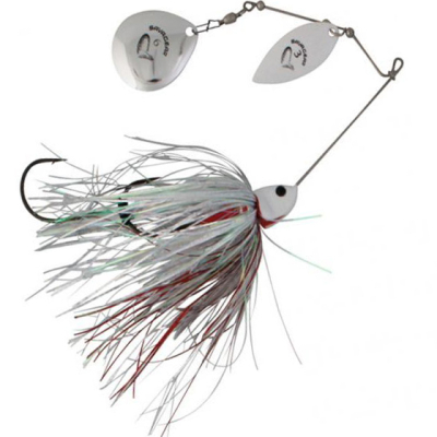 Спиннербейт Savagear Da'Bush Spinnerbait 21g White Silver Holo Flame (71752)