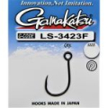 Крючок Gamakatsu LS-3423F Ring Eye N/L №8 (8шт.)