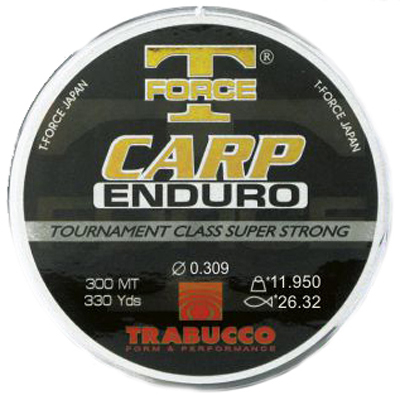 Леска Trabucco T-Force Carp Enduro, Dark Green Grey 300m - 0.354mm 15.80kg