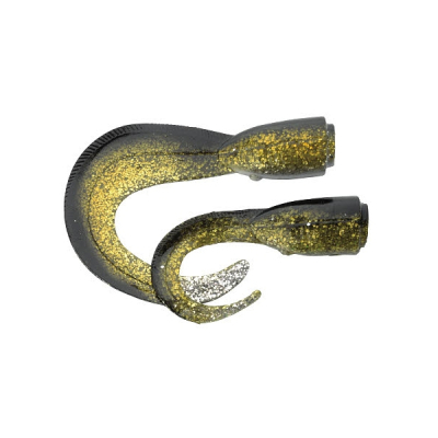 Приманки Savagear 3D LB Hard Eel Tails 17 2pcs 02-Olive Gold 48549