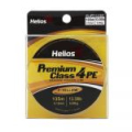 Шнур плетеный Helios Premium Class 4 PE Braid Fluorescent Yellow 135m 0,15mm