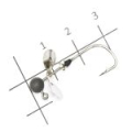Джиг-головка Fish Arrow Wheel Head Guard  1.8g