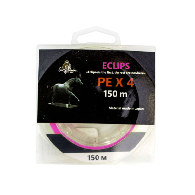 Плетеный шнур Garry Angler Eclips 150m Pink 0.6/0.12mm