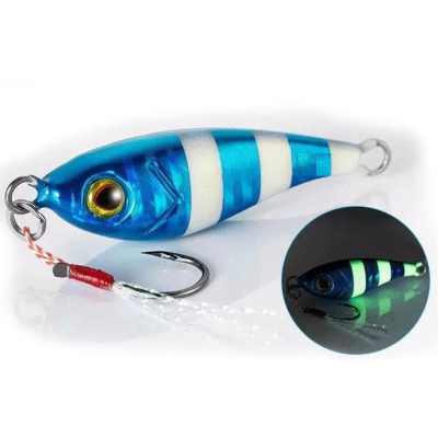 Блесна Ecooda Flexible Metal Bait 25g 45мм цвет 001, крючок assist, micro jig