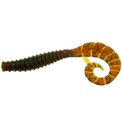 Силиконовая приманка Flagman TT-Grub 2" цв. #133 Motor Oil