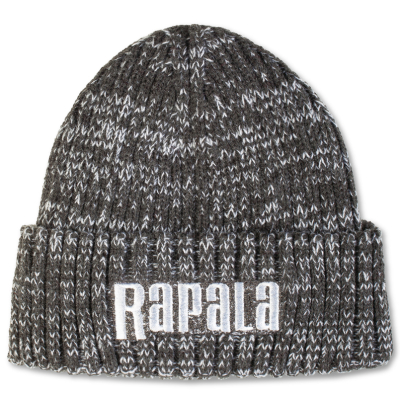 Шапка Rapala серая с белым логотипом (RAPBEANIE5)
