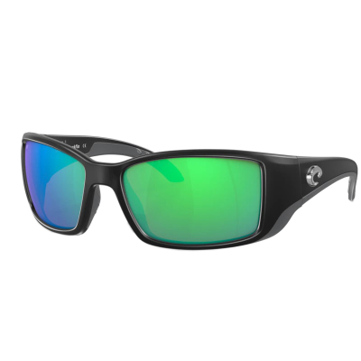 Очки поляризационные Costa Blackfin 580 P (Matte Black/Green Mirror, Large)