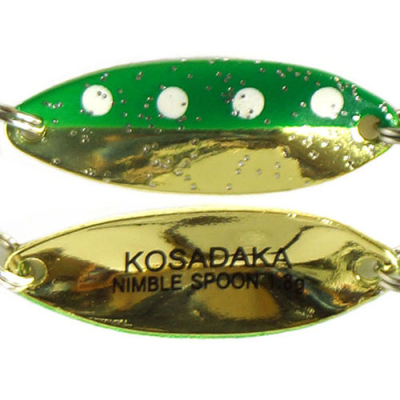 Блесна Kosadaka Trout Police Nimble Spoon 1.8g, 27mm, цвет K02 TL-NS-K02