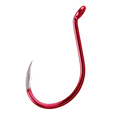 Крючок одинарный BKK Red Octopus Beak (A-BP-2024) #10/0 (3шт)