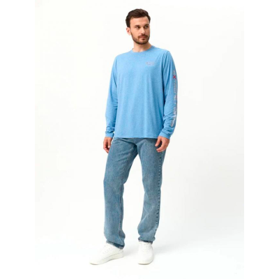 Футболка с длинным рукавом Extreme Fishing PSS-G303 UPF 50+ Tidal Blue р-р XXL