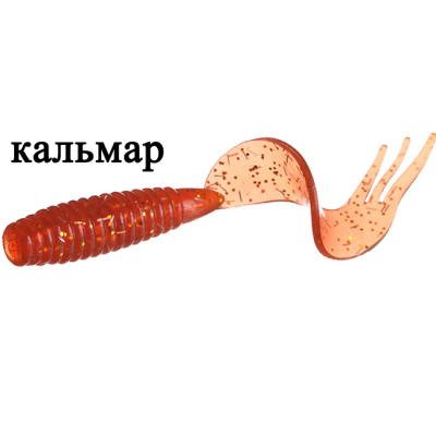 Силиконовая приманка Flagman Trident 2" цв. bloodworm 12pc squid