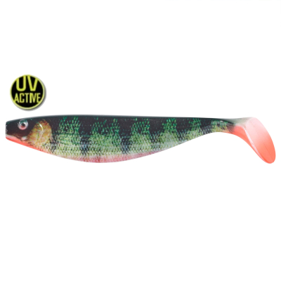 Силиконовая приманка Balzer Shirasu 23см/75гр. цв. Bloody Tail Perch UV Active (упак. 3 шт) (13683 123)