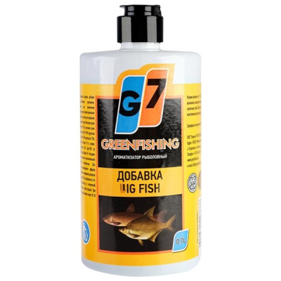 Добавка жидкая вкусоаромат. GreenFishing BIG FISH 0.7л