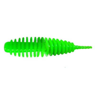 Силиконовая приманка Trout Bait Jumbo 65 Сыр цв. 4 (Green)